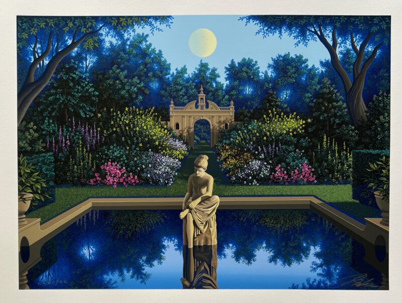 Jim Buckels VALE OF ENNA Hand Signed Limited Edition Serigraph