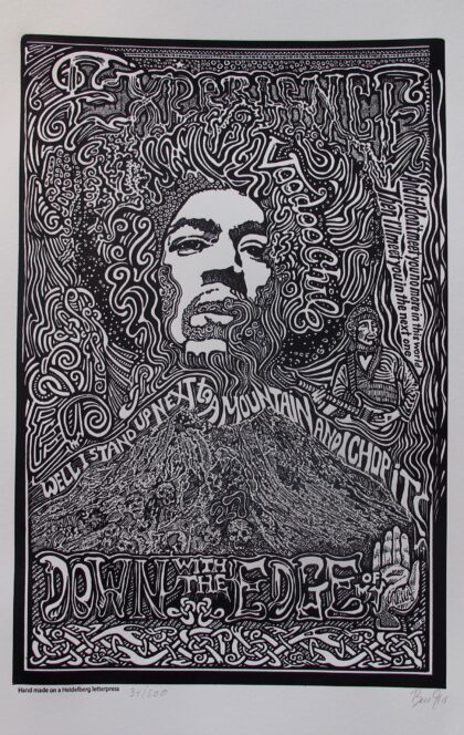 Jimi Hendrix Hand Signed