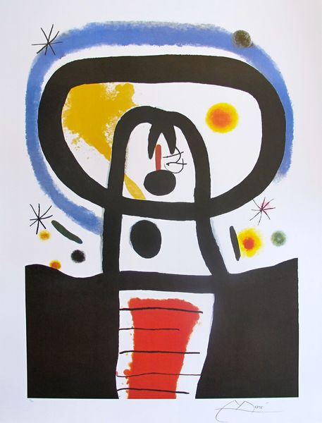 Joan Miro EQUINOX Limited Edition Facsimile Signed Lithograph
