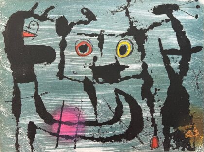 Joan Miro LE STYX 1975 Limited Edition Lithograph