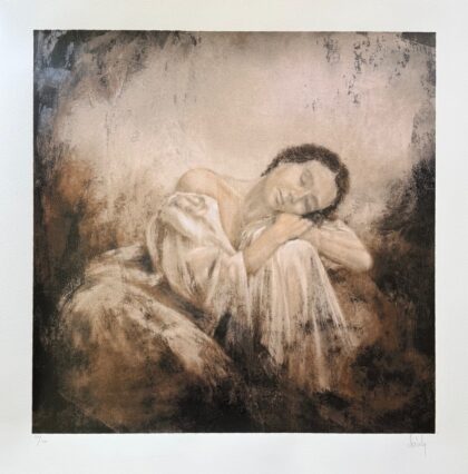 Josep Domenech SONANDO Hand Signed Limited Edition Serigraph on Paper