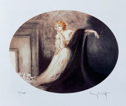 LOUIS ICART Sapho Facsimile Signed Limited Edition Giclee Art 10 x 12