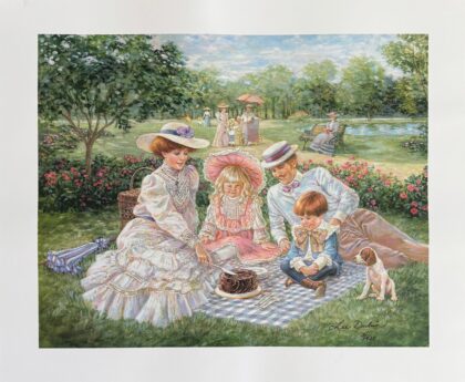 Lee Dubin DAYS REMEMBERED Hand Signed Limited Edition Lithograph