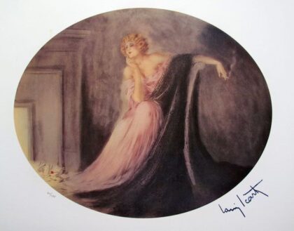 Louis Icart SAPHO Limited Edition Facsimile Signed Giclee