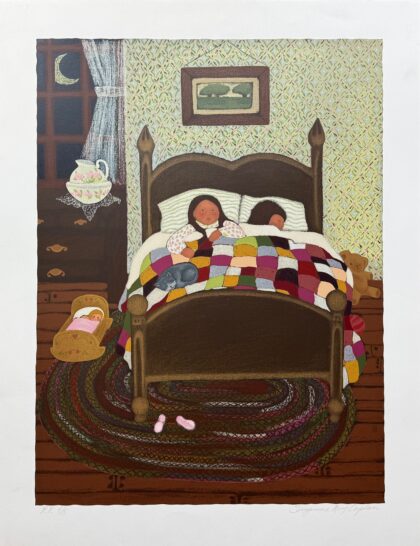 GLORIA MAROJEVIC SKY II Hand Signed Limited Edition Giclee