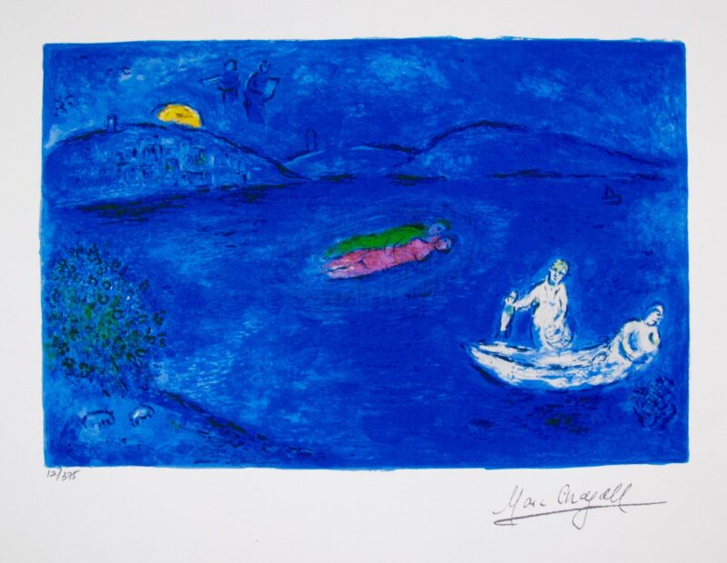 Marc Chagall ECHO Limited Edition Facsimile Signed Small Giclee