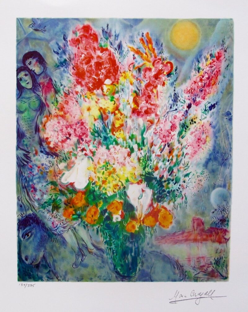 Marc Chagall Original Bouquet giclee