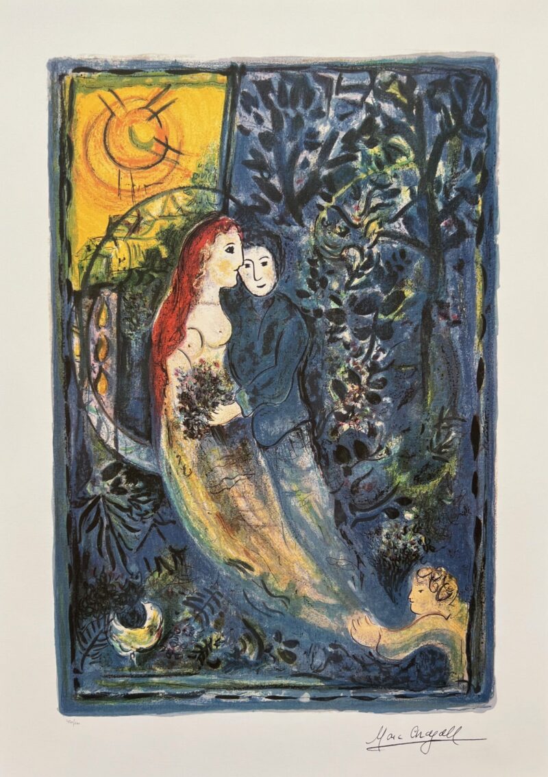 Marc Chagall WEDDING Limited Edition Signed Lithograph