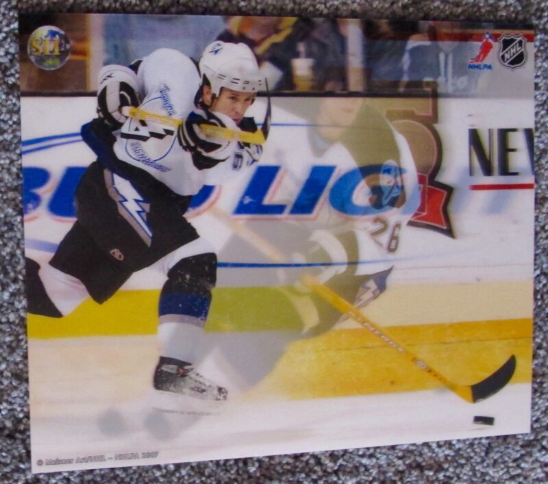 MARTIN ST. LOUIS TAMPA BAY LIGHTNING 3-D HOLOGRAM PHOTO MEISNER ART NHL HOCKEY - Image 2