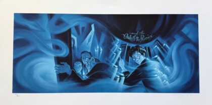 Mary Grandpre HARRY POTTER ORDER OF PHOENIX Hand Signed Limited Edition Giclee