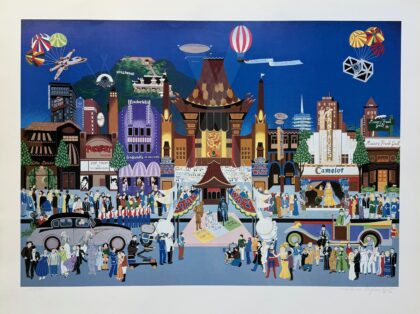 Melanie Taylor Kent HOLLYWOOD PREMIERE STAR WARS Hand Signed Lithograph