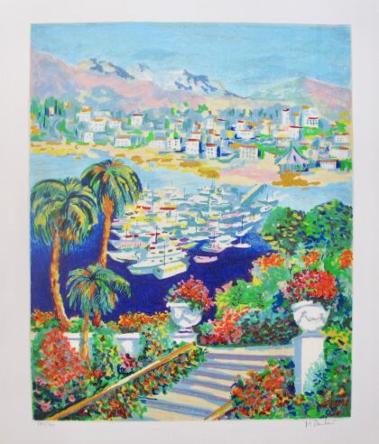 Michael Pauker MARINA II Hand Signed Limited Edition Serigraph