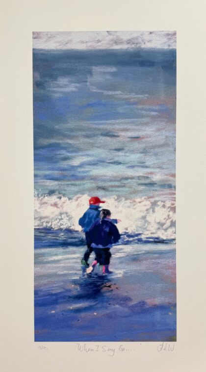 Nel Whatmore WHEN I SAY GO Hand Signed Limited Edition Giclee