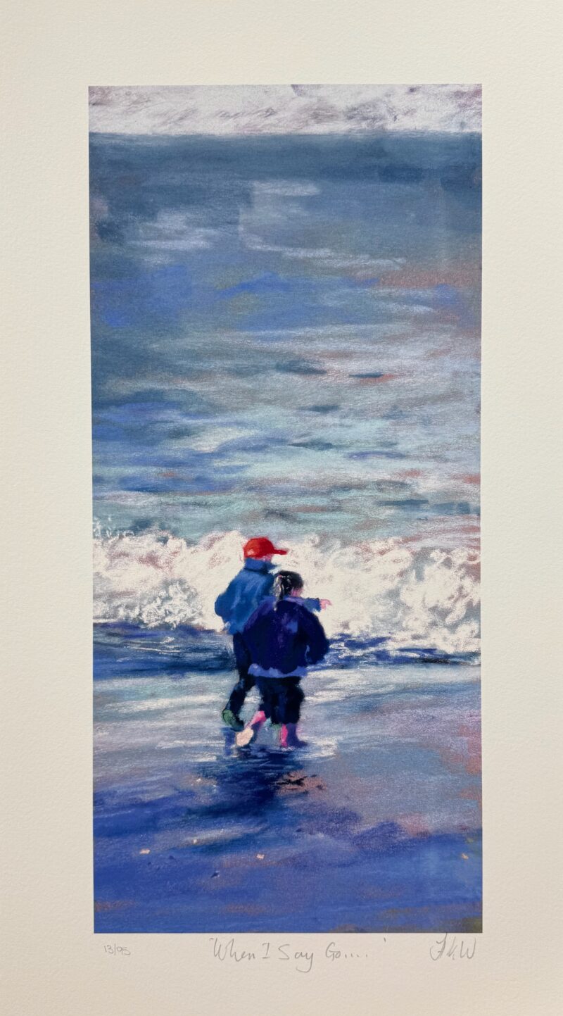 Nel Whatmore WHEN I SAY GO Hand Signed Limited Edition Giclee