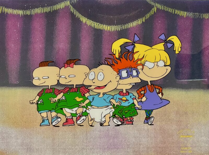 Nickelodeon RUGRATS SALUTE Animation Art Sericel Cel