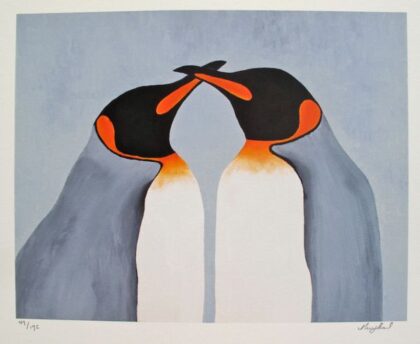 Nicola Read BEAK TO BEAK Hand Signed Limited Edition Giclee