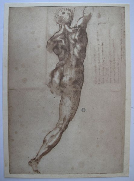 MICHELANGELO 1970 Lithograph "NAKED FOR THE BATTLE OF CASCINA"