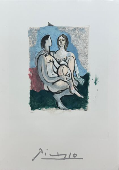 PABLO PICASSO Le Couple 1982 Marina Picasso Art Collection Lithograph