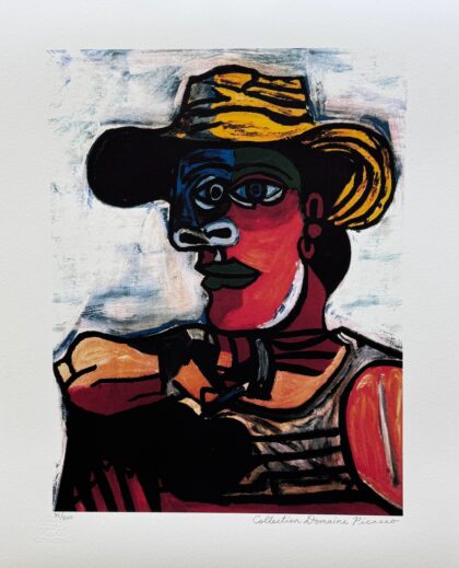 Pablo Picasso #17 THE SAILOR Estate Signed & Numbered Giclee Art 26 x 20