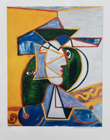 Pablo Picasso #41 CAVALIER Estate Signed & Numbered Giclee Art 26 x 20