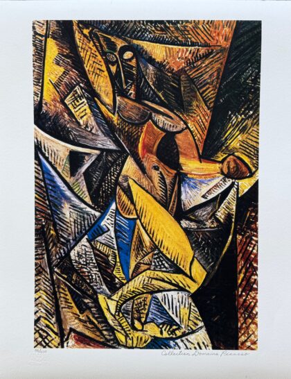 #088 ABSTRACT FIGURE Pablo Picasso Estate Signed Giclee