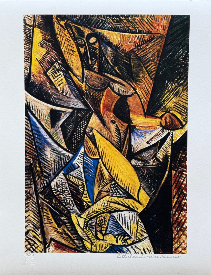 #088 ABSTRACT FIGURE Pablo Picasso Estate Signed Giclee