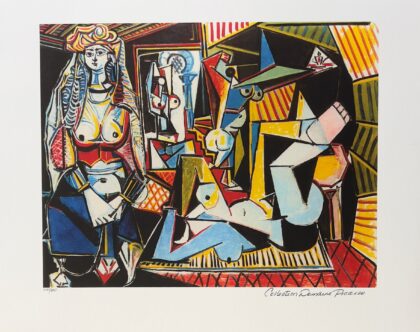 WOMEN IN ALGIERS Pablo Picasso Estate Signed Giclee