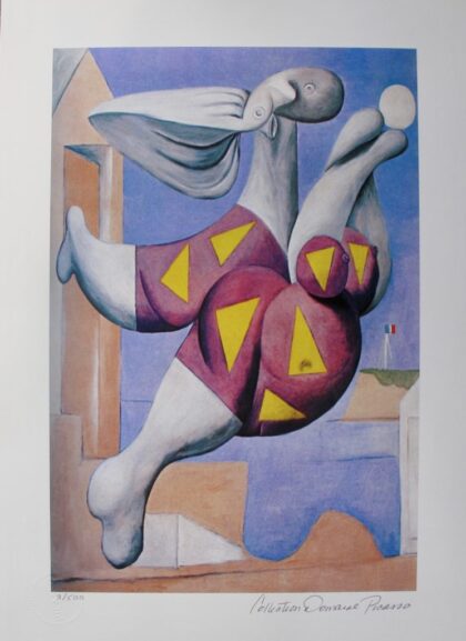 Pablo Picasso BATHER WITH BEACH BALL Estate Signed Limited Edition Medium Giclee