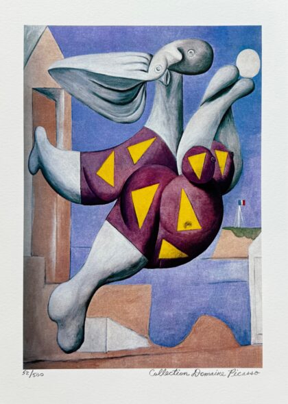 Pablo Picasso BATHER WITH BEACH BALL Estate Signed & Numbered Giclee Art 16x11