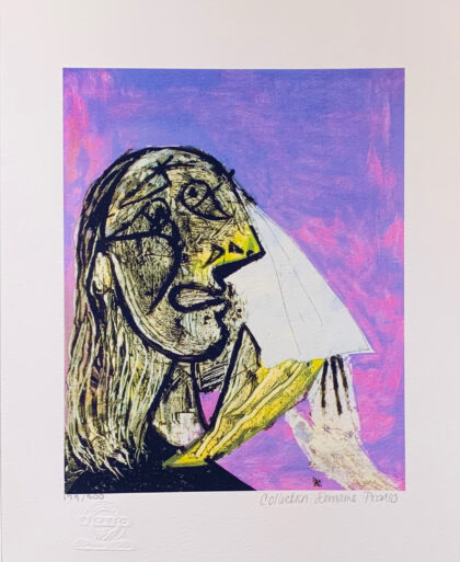 Pablo Picasso CRYING WOMAN Estate Signed Limited Edition Small Giclee