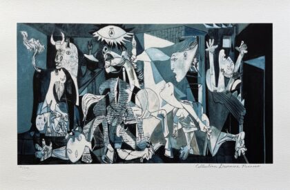 Pablo Picasso GUERNICA Estate Signed Limited Edition Giclee Art 20 x 26
