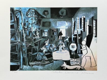 Pablo Picasso NIGHT SCENE Estate Signed Limited Edition Giclee Art 13 x 20