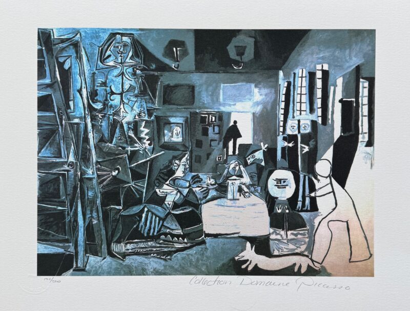 Pablo Picasso NIGHT SCENE Estate Signed Limited Edition Giclee Art 13 x 20