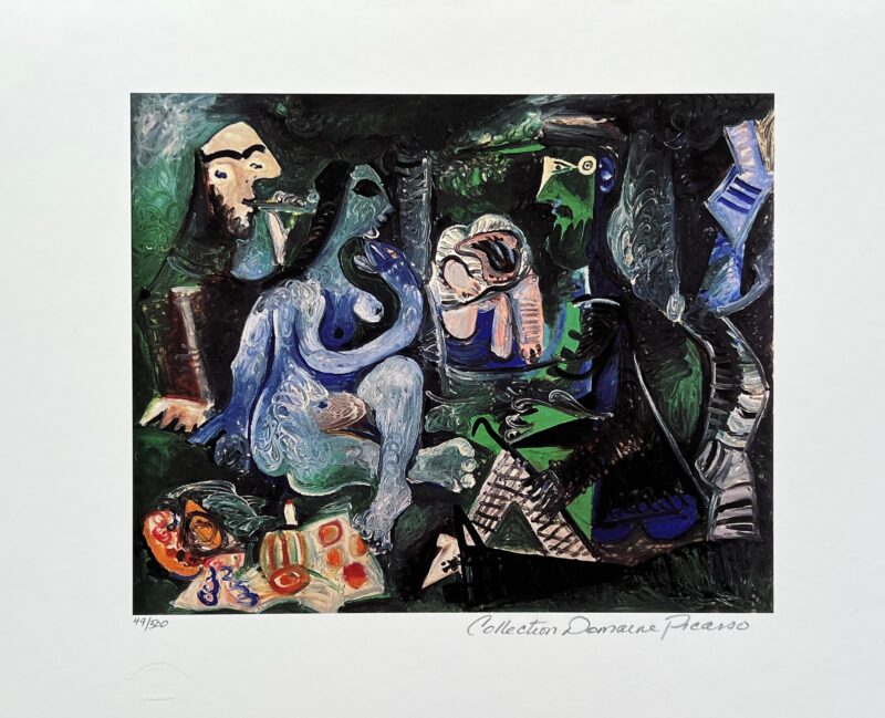 o Picasso PICNIC GROUP Estate Signed Limited Edition Giclee 20" x 13"