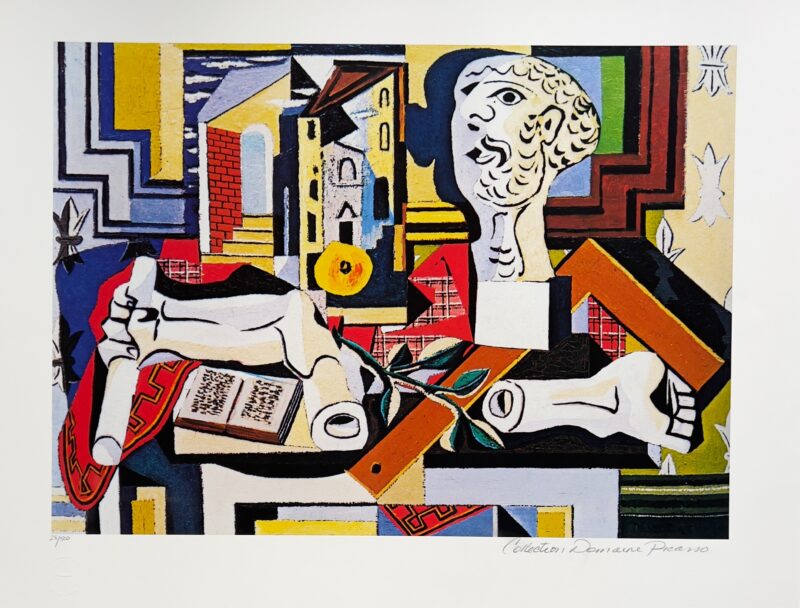 Pablo Picasso SCULPTURES STUDIO Estate Signed Limited Edition Giclee 20 x 26