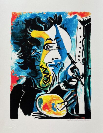 Pablo Picasso THE ARTIST Estate Signed Stamped Numbered Giclee 26 x 20