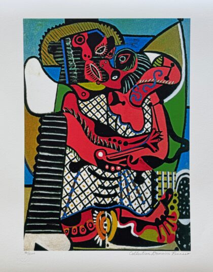 #53 THE EMBRACE Pablo Picasso Estate Signed Giclee