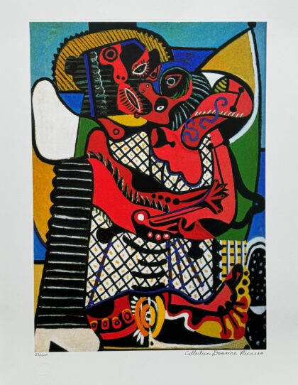 #53 THE EMBRACE Pablo Picasso Estate Signed Giclee