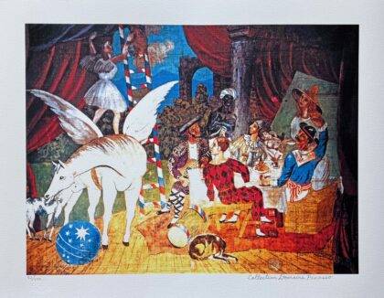 Pablo Picasso #92 JOFFREY BALLET PARADE Estate Signed Limited Edition Giclee 20x 26"