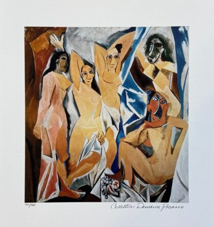 Pablo Picasso WOMAN OF AVIGNON Estate Signed & Numbered Giclee Art 20 x 13