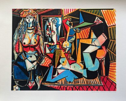 Pablo Picasso WOMEN OF ALGIERS Estate Signed Limited Edition Giclee 20 x 26