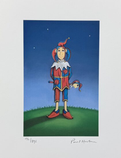 Paul Horton THE JESTER Hand Signed Limited Edition Giclee