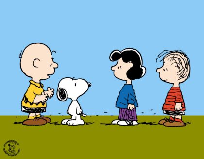 Peanuts Lucy Linus Snoopy Charlie Sericel