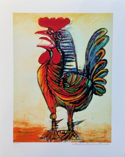 LE COQ Pablo Picasso Estate Signed Giclee