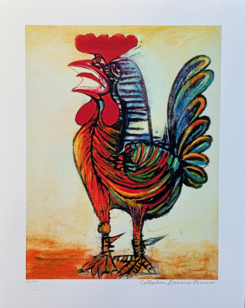 LE COQ Pablo Picasso Estate Signed Giclee
