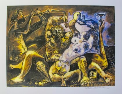 #03 BACCHANAL Pablo Picasso Estate Signed Giclee