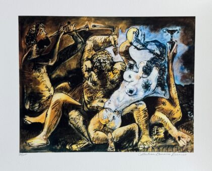 Pablo Picasso #3 BACCHANAL Estate Signed & Stamped Limited Edition Giclee 20" x 26"