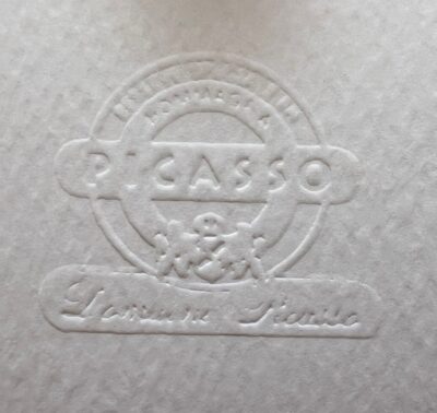 Picasso Embossed Stamp