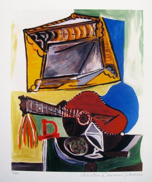 Pablo Picasso STILL LIFE WITH GUITAR Estate Signed Limited Edition Small Giclee