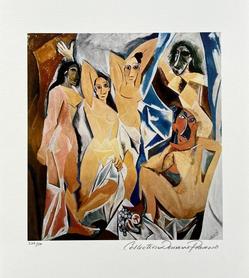 #59 THE WOMEN OF AVIGNON Pablo Picasso Estate Signed Giclee